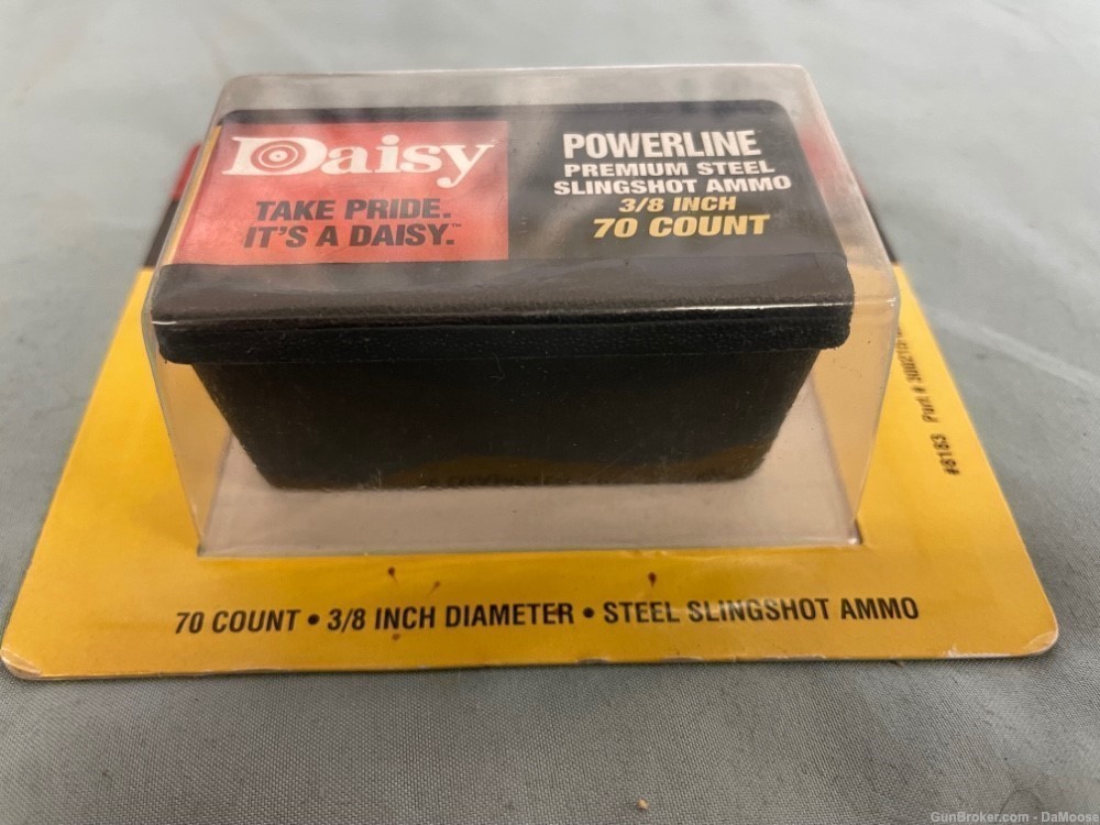 Daisy Powerline Steel Slingshot Ammo 3/8" 70-Count-img-2