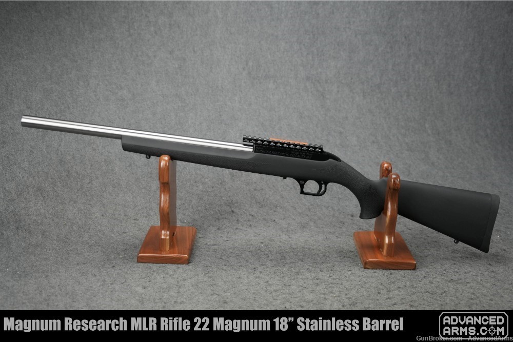 Magnum Research MLR Rifle 22 Magnum 18" Stainless Barrel-img-1