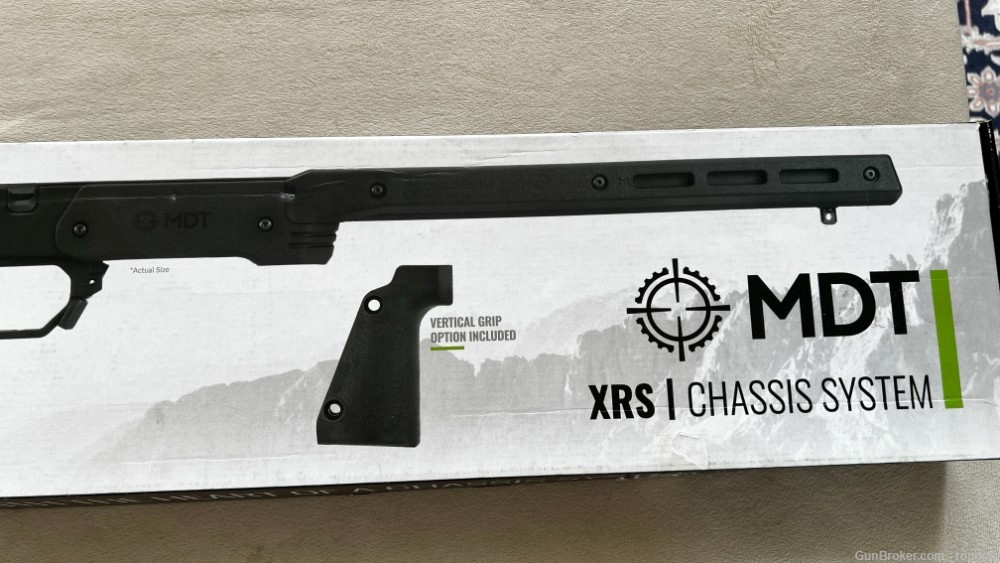 MDT XRS Chassis Remington 700 Short Action [SA-RH], Black - 104691-BLK-img-4