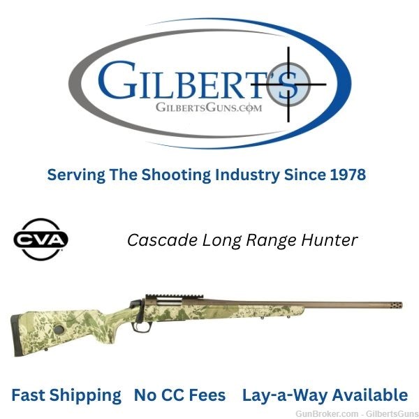 CVA Cascade Long Range Hunter 308 Rifle With 22" Barrel CR3953-img-0