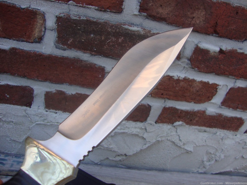 Puma SGB Nomad German Steel Fixed Blade Knife Full Tang Micarta W/ Sheath-img-12