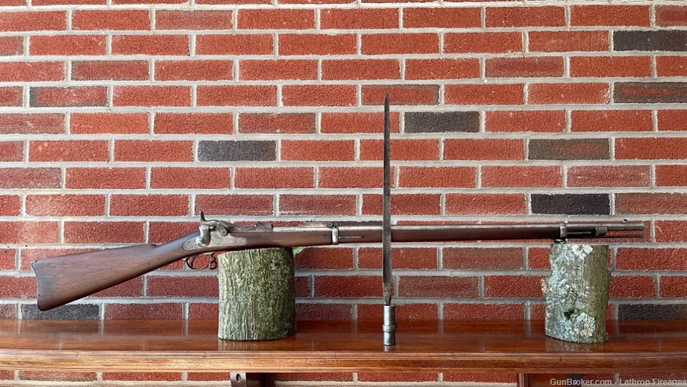 1878 Springfield Musket w/ Bayonet, 1890s Navy Bicorn, 3 FREE Ruger Mark IV-img-4