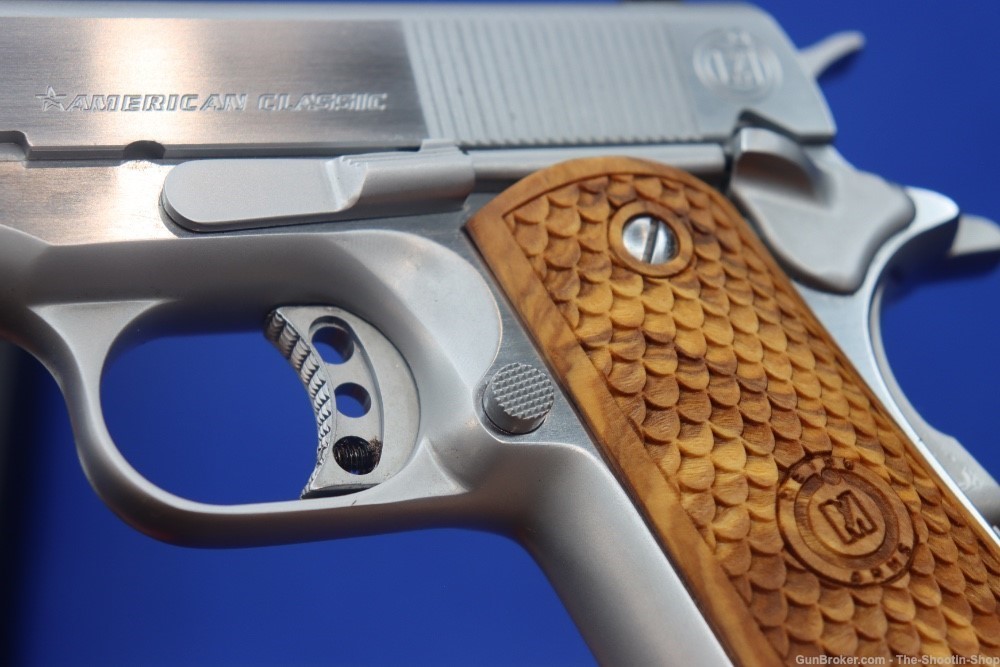Metroarms Government Model 1911 Pistol 38 SUPER Deluxe Wood Stainless Steel-img-22