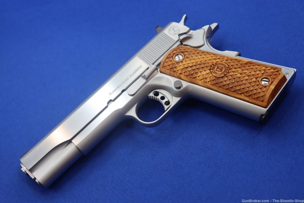 Metroarms Government Model 1911 Pistol 38 SUPER Deluxe Wood Stainless Steel-img-23