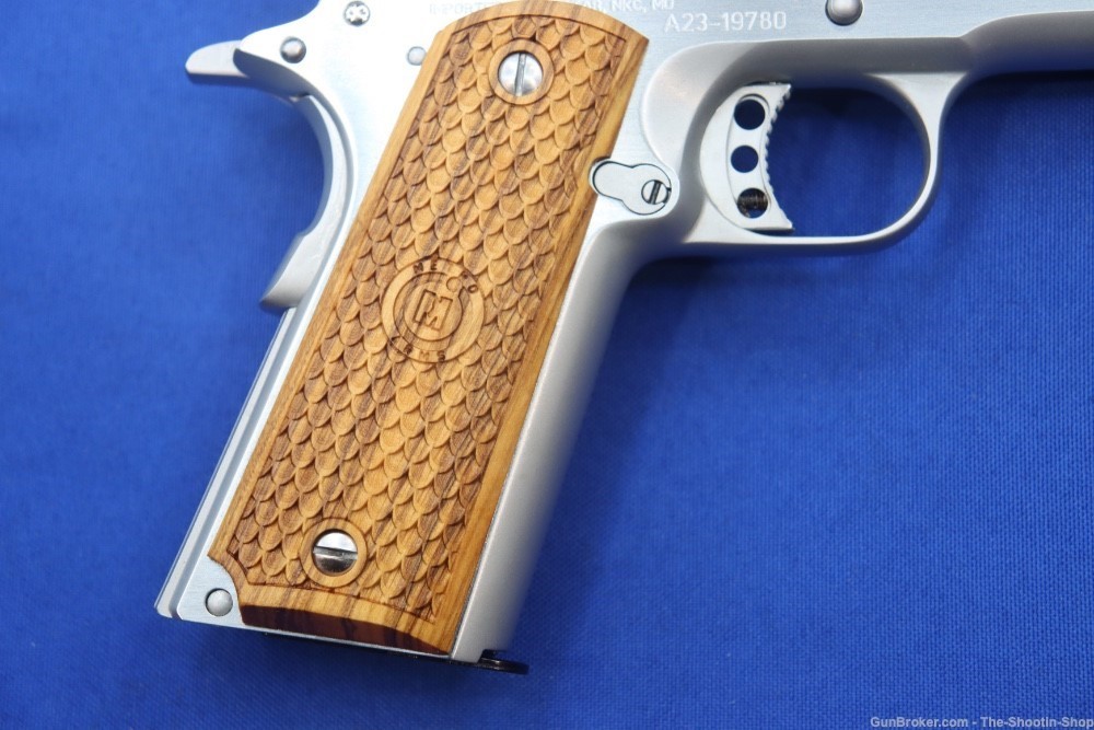 Metroarms Government Model 1911 Pistol 38 SUPER Deluxe Wood Stainless Steel-img-11