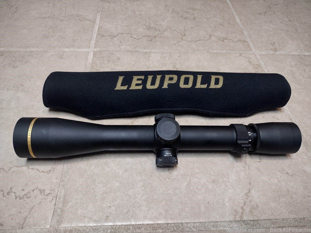 Leupold VX-3i 4.5-14x40 CDS 30 mm Rifle Scope Wind-Plex Reticle 177820 -img-0