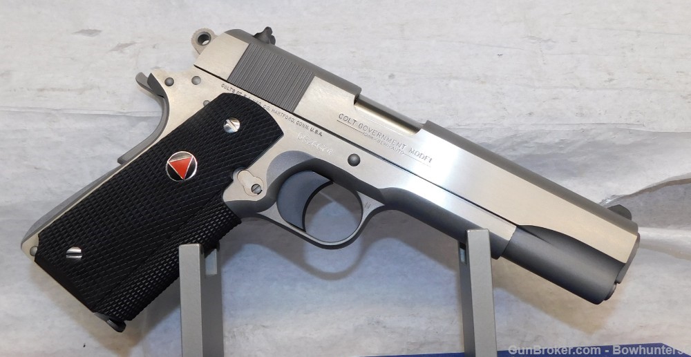 Colt MKIV Delta Elite Government 10MM Stainless Pistol LNIB Looks Unfired -img-4