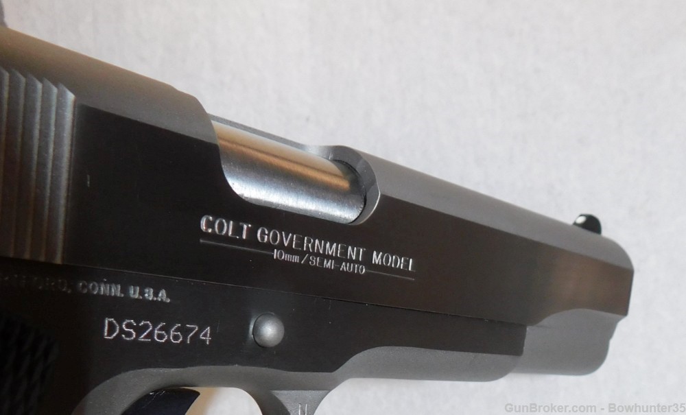Colt MKIV Delta Elite Government 10MM Stainless Pistol LNIB Looks Unfired -img-25