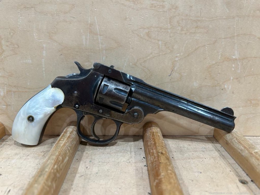 IVER JOHNSON TOP BREAK 22LR W/ MOTHER OF PEARL 25230-img-0