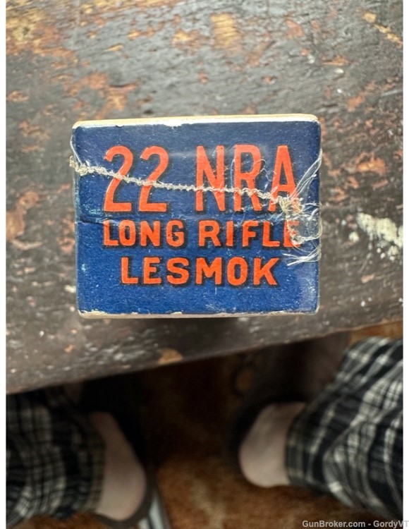 1917 US Cartridge NRA Lesmok Full Factory Sealed Excellent-img-2