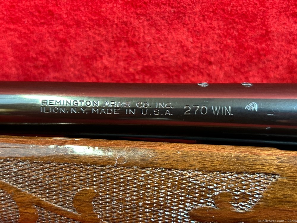Remington 7600, .270 Win, Walnut, Early Ilion-img-6