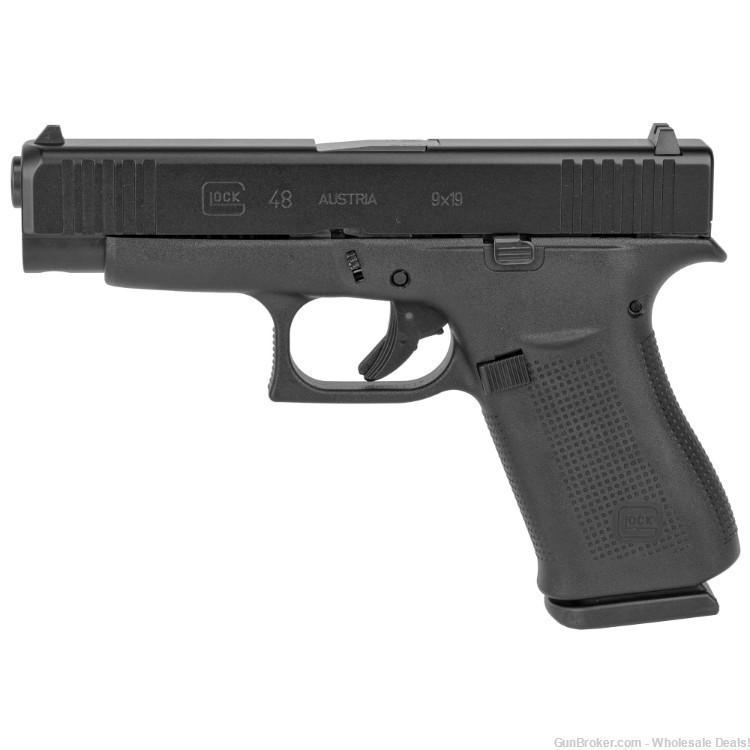 GLOCK 48 NEW 9mm PA4850201 Single Stack 9 10rd 10 rd CCW -img-2