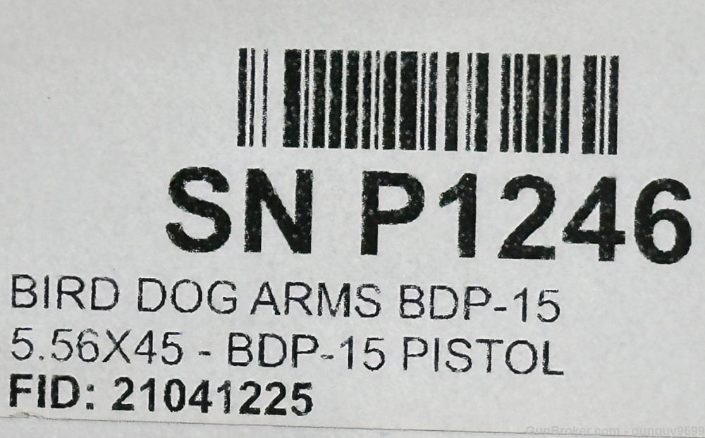No ReSeRvE Bird Dog Arms BDP-15  10" 5.56 30+1 AR Adjustable Blade Stock-img-32