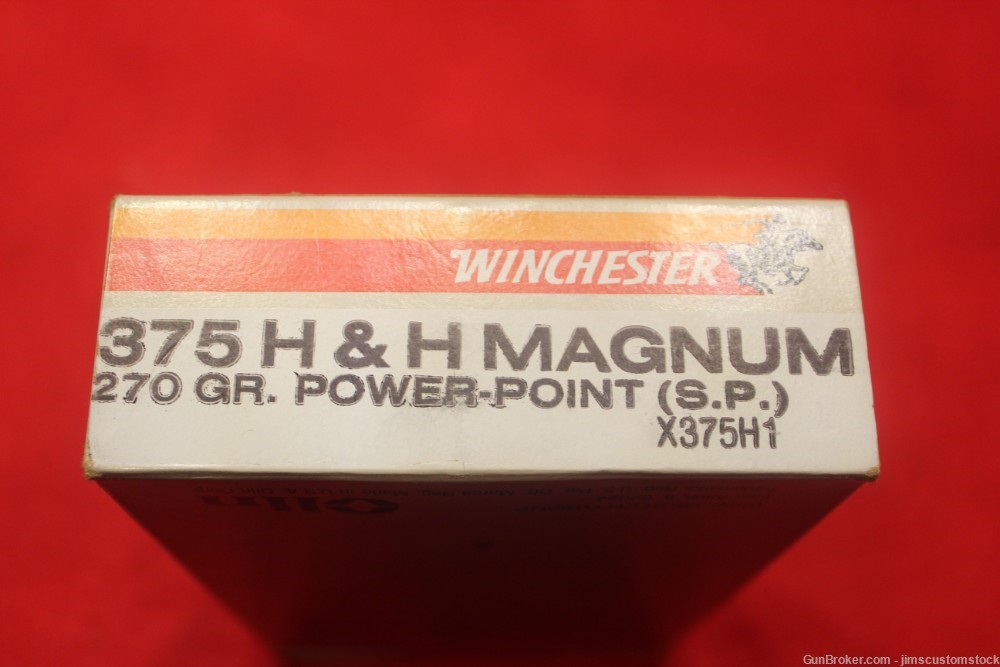 Winchester .375H&H Magnum Power Point Ammunition-img-3