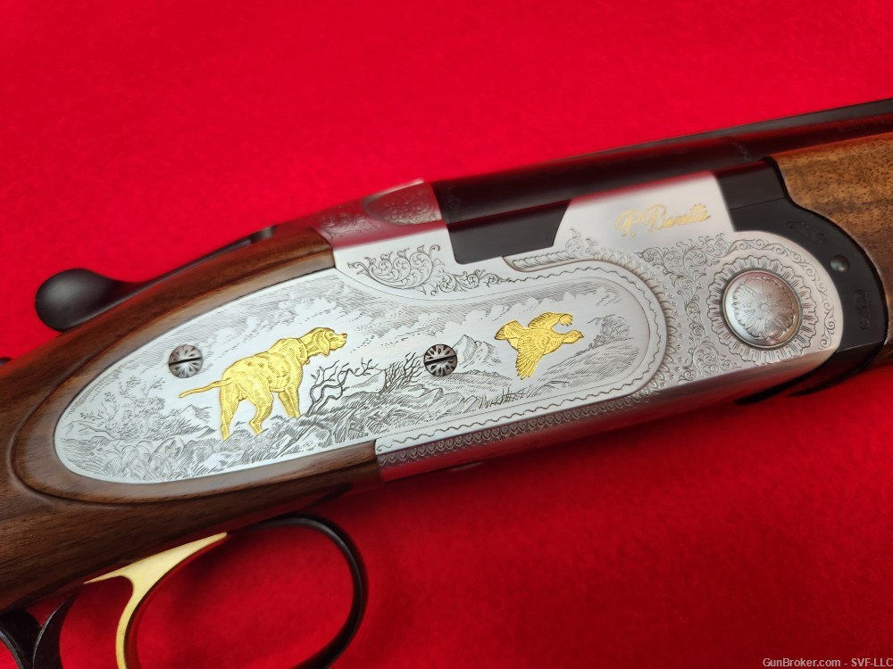 Beretta S687EL GOLD PIGEON 12 GA Over/Under Shotgun w/ CASE (BEAUTIFUL!)-img-7