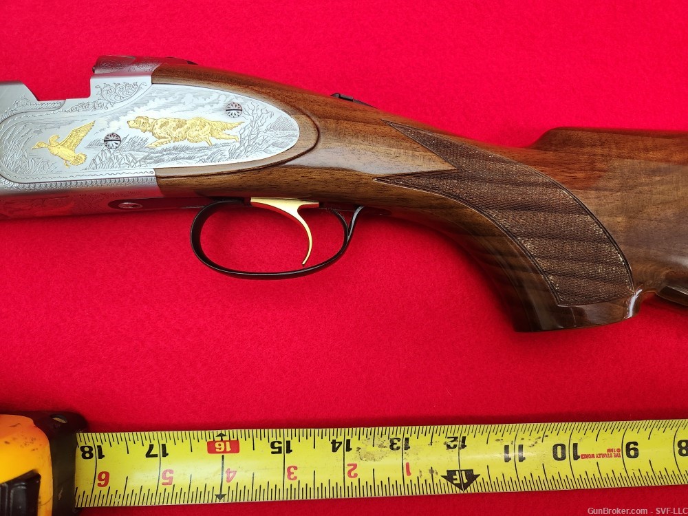 Beretta S687EL GOLD PIGEON 12 GA Over/Under Shotgun w/ CASE (BEAUTIFUL!)-img-26