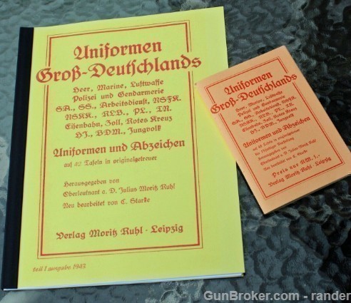 German uniforms and insignia 1942 booklet 42 page-img-11