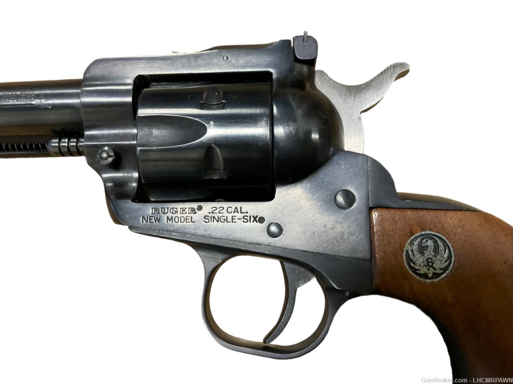 RUGER SINGLE-SIX 22LR 6.5'' REVOLVER!! VERY GOOD CONDITION!!!-img-2