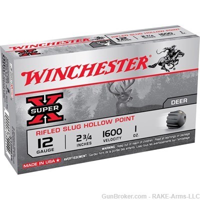 Winchester 1oz rifled slug 2 3/4-img-0