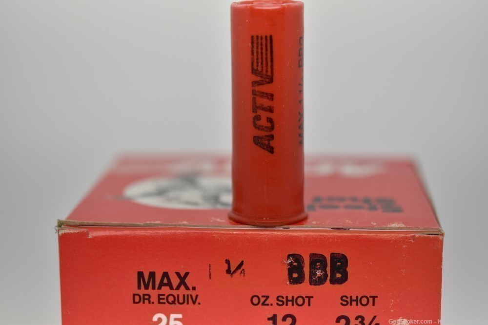 Activ 12 Gauge 2-3/4" Max Dr Equiv 1-1/4 Oz Shot BBB 50-Rounds STEEL-img-2