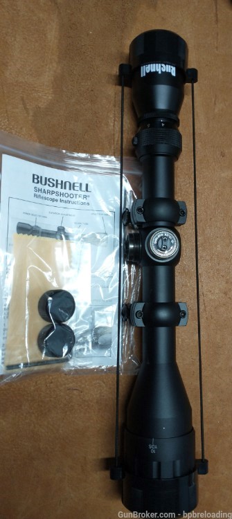 Bushnell 4x12x40 Sharpshooter with Rings-img-0