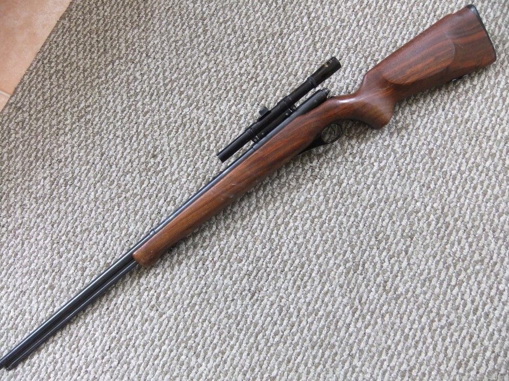 Mossberg Model 146A 146-A  .22 Short & LR Bolt Action Rifle w/ scope  C&R -img-1
