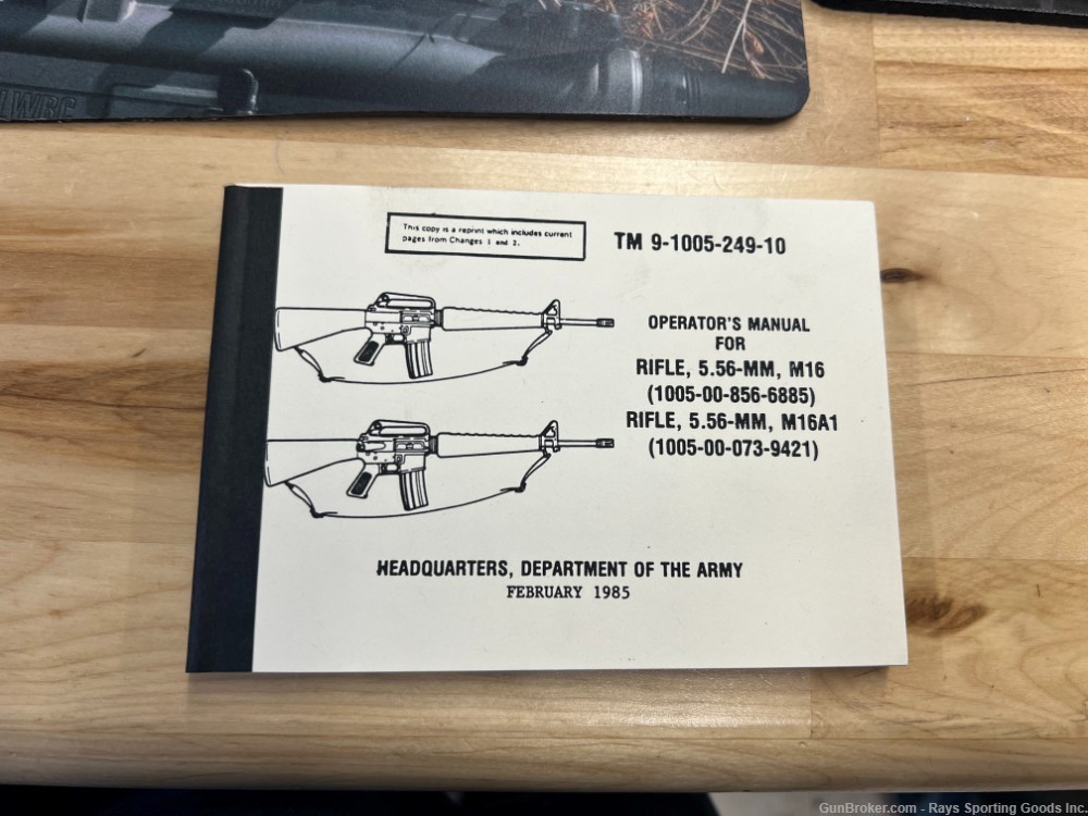 Operators manual for M16 -img-0
