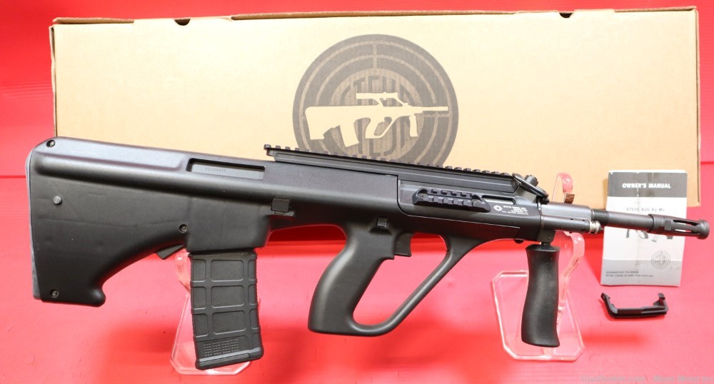 Steyr Aug A3 M1 5.56 Black Extended Rail PENNY START   NOS No Reserve-img-1