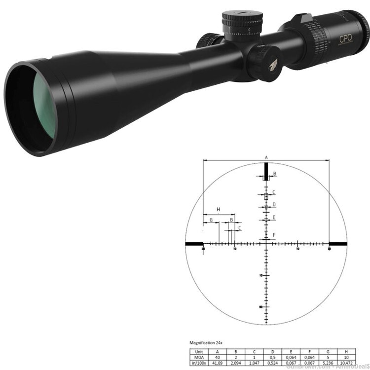 GPO Passion 4x 6-24x50 Riflescope R460-img-0