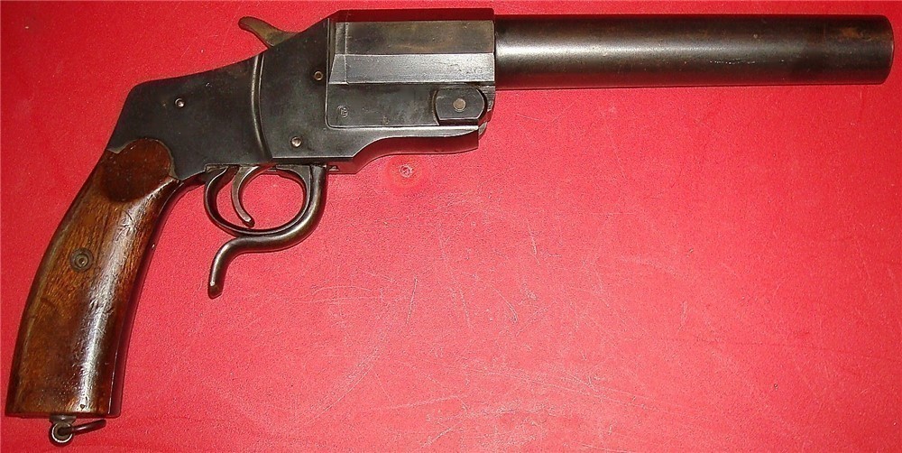 German Hebel RARE Czech Contract 1924 Flare / Signal Gun - Excellent-img-3
