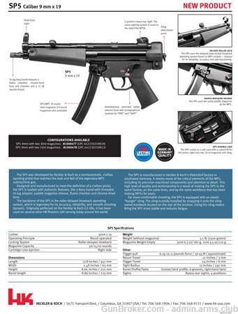 HK SP5 9mm SP5 HK-SP5-img-2