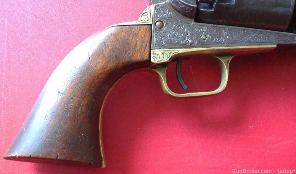 Colt Hartford English Dragoon Revolver - Serial # 43 - Factory Engraved -img-19