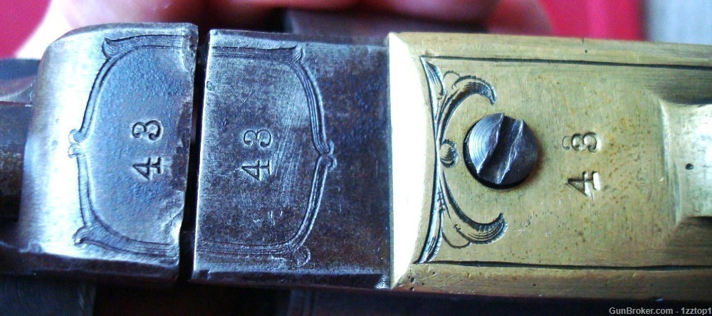 Colt Hartford English Dragoon Revolver - Serial # 43 - Factory Engraved -img-6