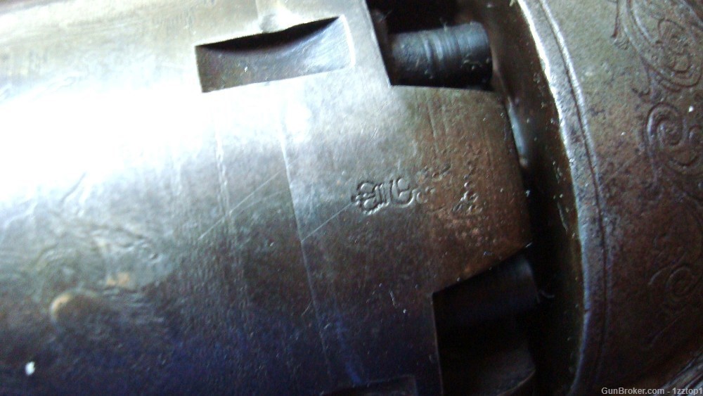 Colt Hartford English Dragoon Revolver - Serial # 43 - Factory Engraved -img-4