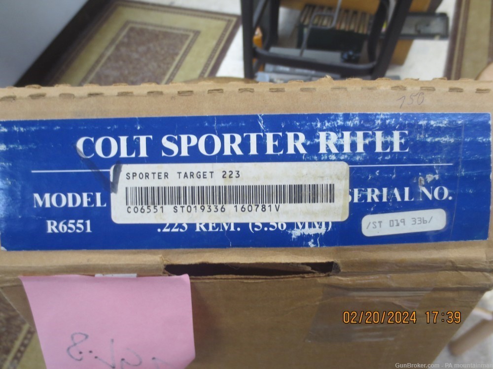 COLT SPORTER TARGET MODEL BRAND NEW IN BOX-img-6