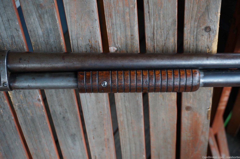Winchester model 1897 12 Gauge 20 inch Riot Solid Frame-img-4
