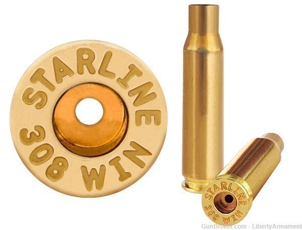 308 Winchester Brass, Starline 308 Win Brass-img-1