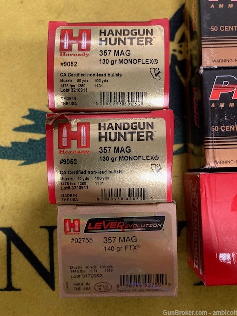 Penny Auction 450 rds new .357 mag ammo Hornady, PMC, Winchester, Federal-img-6