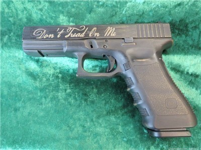 Glock G17 9mm Ltd. Edition Burnt Bronze Battleworn DON'T TREAD ON ME 15313