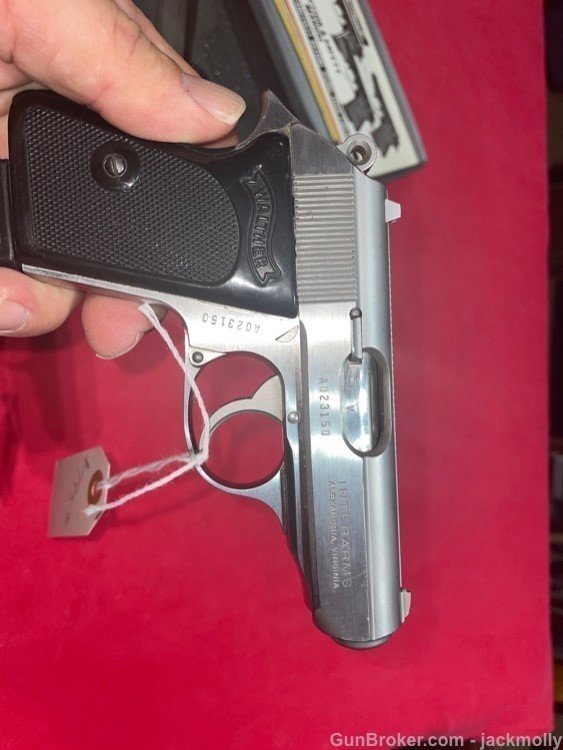 WALTHER PPK STAINLESS 380 WITH BOX AND PAPERS-img-6