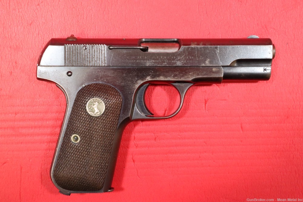 Colt 1908 Pocket Hammerless 380 made in 1920   No Reserve-img-7
