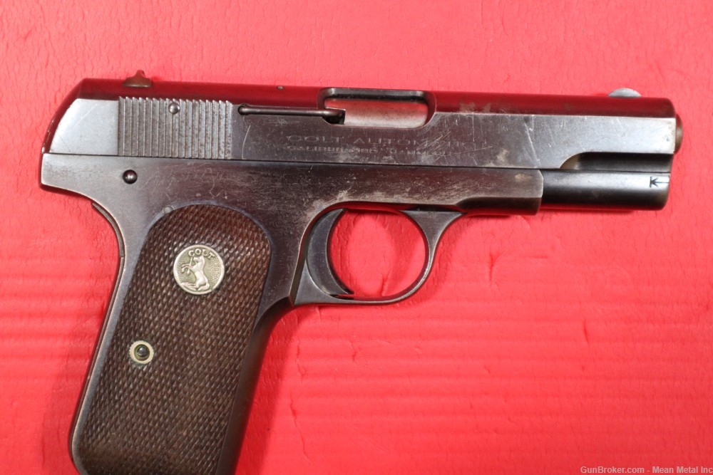 Colt 1908 Pocket Hammerless 380 made in 1920   No Reserve-img-6