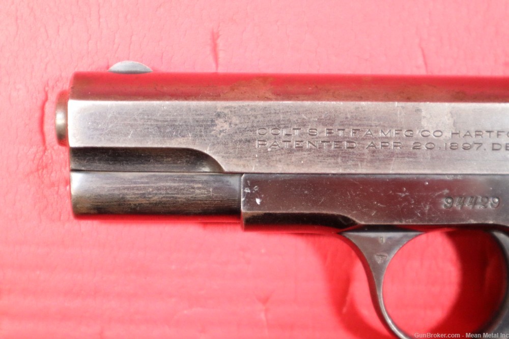 Colt 1908 Pocket Hammerless 380 made in 1920   No Reserve-img-2