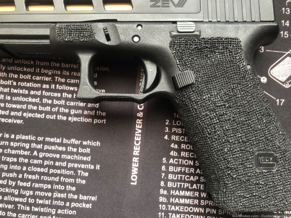 Custom Zev Glock 35 Dragonfly 40s&w G35 Tactical Competition Sevigny 1-img-2