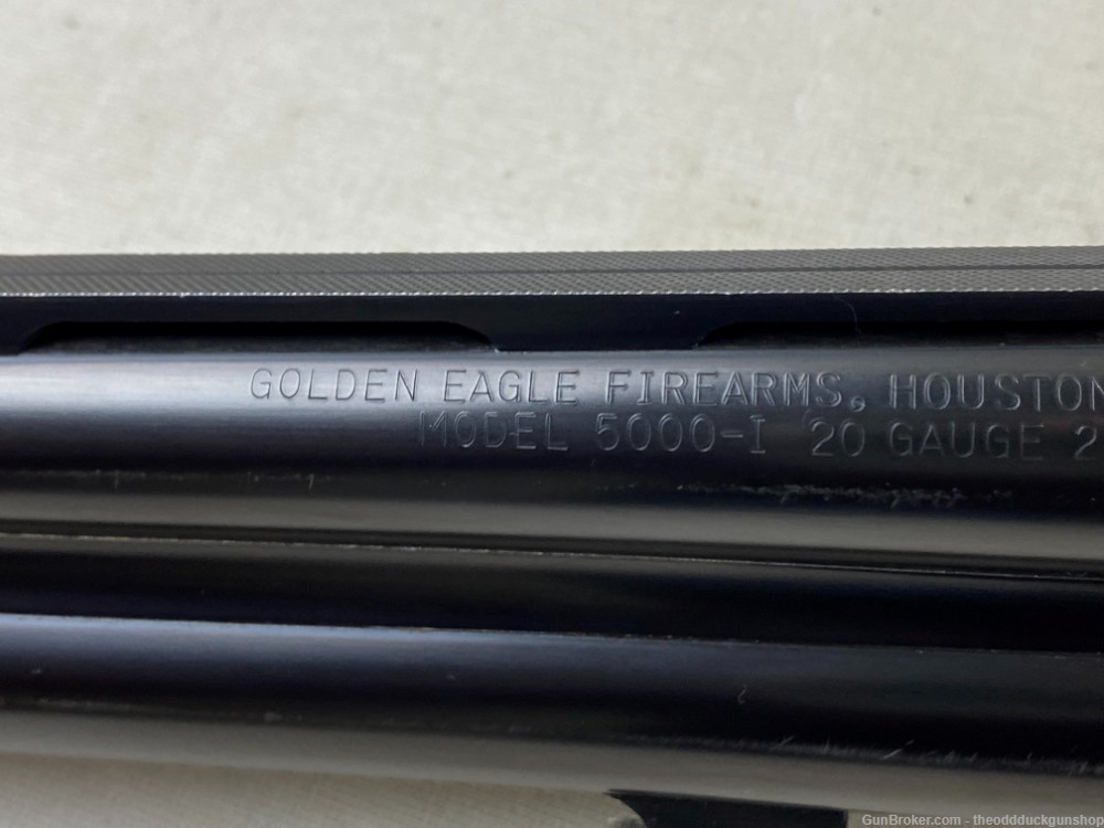 Nikko Golden Eagle 20Ga 5000-I 26" Blued-img-25