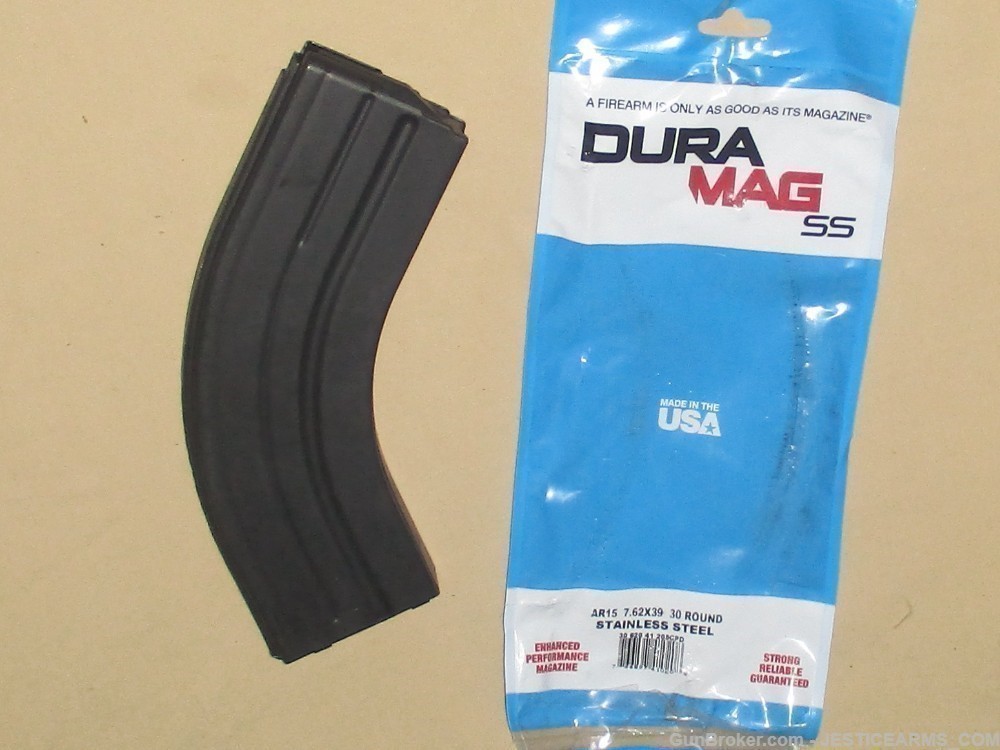Duramag 7.62x39 AR-15 30rd Mag C-Products AR15 30 Round 762x39 Magazine-img-3