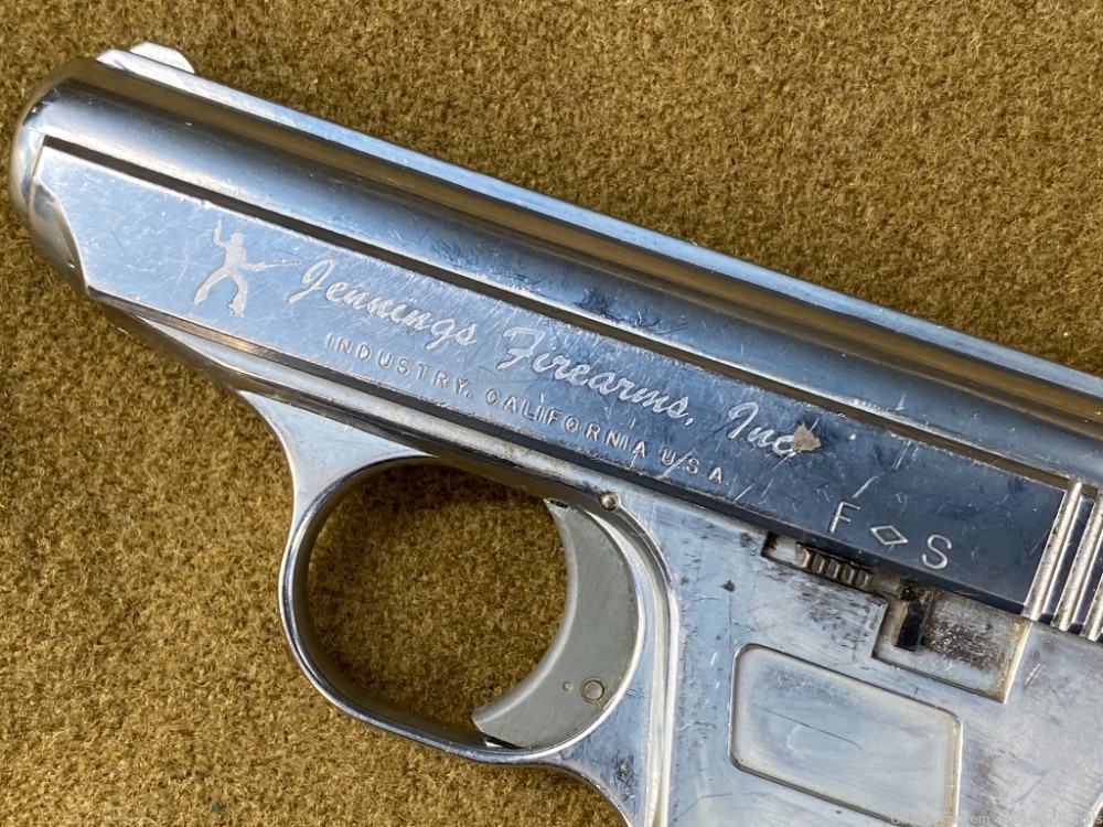Jennings Firearms MODEL J-22 Vintage Pistol w/ Original Box - 2.5" Barrel-img-16