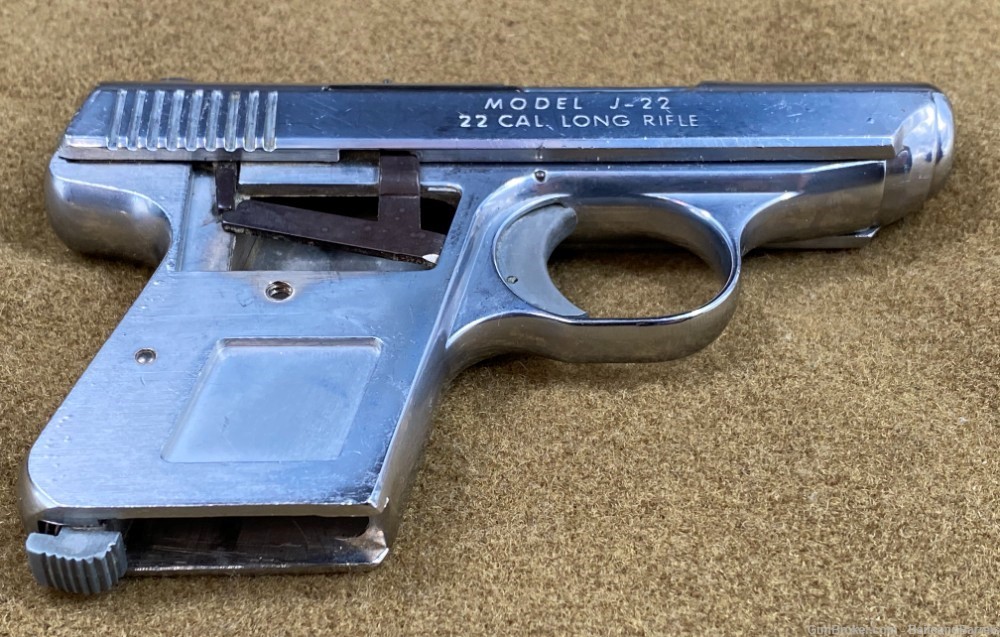 Jennings Firearms MODEL J-22 Vintage Pistol w/ Original Box - 2.5" Barrel-img-19