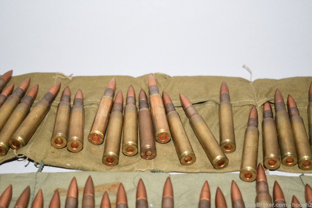 142 Rds Mixed USGI Surplus 30-06 M2 Ball Rifle Ammo Some On Enblocs-img-2