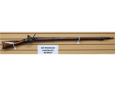 US Model 1816 Flintlock Contract Musket by MT WICKHAM  VG COND 1829